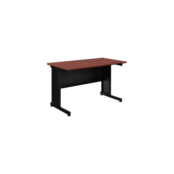 Global Equipment Interion 48"W Desk - Mahogany 240279MH - main